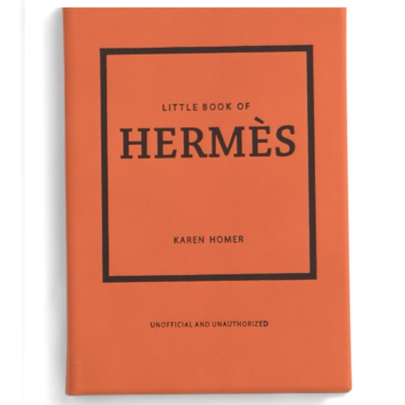 📕LEATHER BOUND LUXURY LITTLE BOOK OF HERMES Coffee Table Book Hardcover NEW - Picture 1 of 1